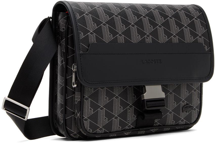 【Lacoste】メンズ スモール ザ ブレンド サッチェル Lacoste Black 'the Blend' Bag for Men | Lyst
