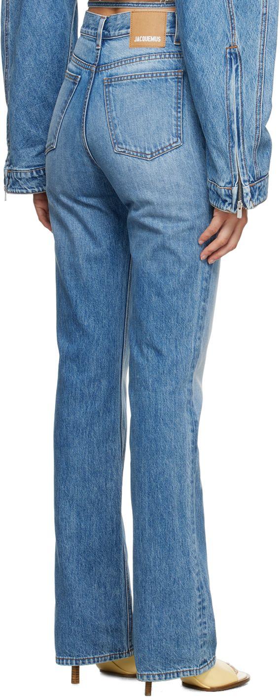 JACQUEMUS LE CHOUCHOU ストレートデニム Jacquemus Blue Le Chouchou 'le De Nîmes' Jeans | Lyst