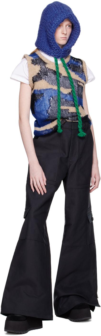 Marc Jacobs レディース ブラック The Wide Leg カーゴパンツ Marc Jacobs レディース ブラック The Wide Leg カーゴパンツ