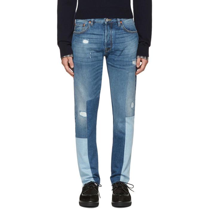Valentino Blue Denim Jeans Size 32 New