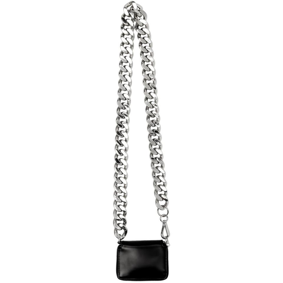 kara black chain bag