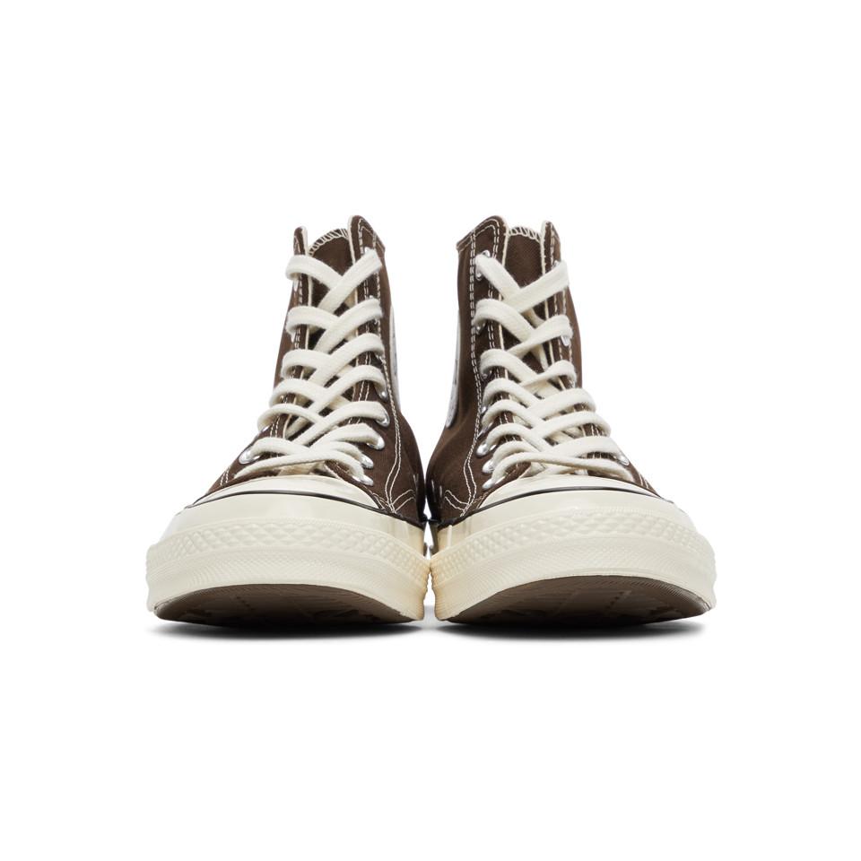 brown chuck 70 women's