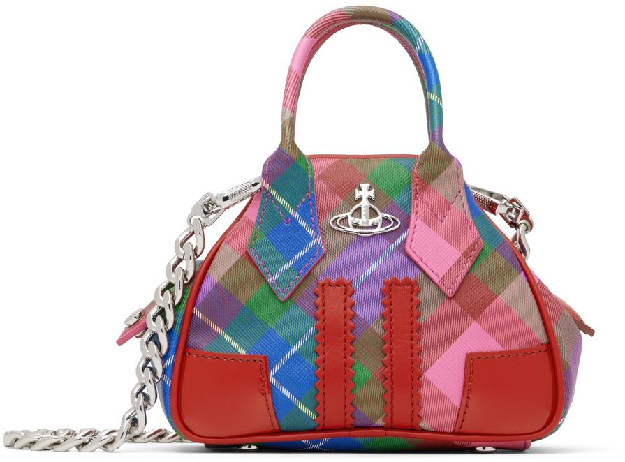 Vivienne Westwood レディース レッド マルチカラー ミニ Yasmine 
