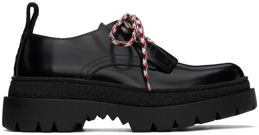 Bottega Veneta メンズ ブラック Highway ダービー レースアップ