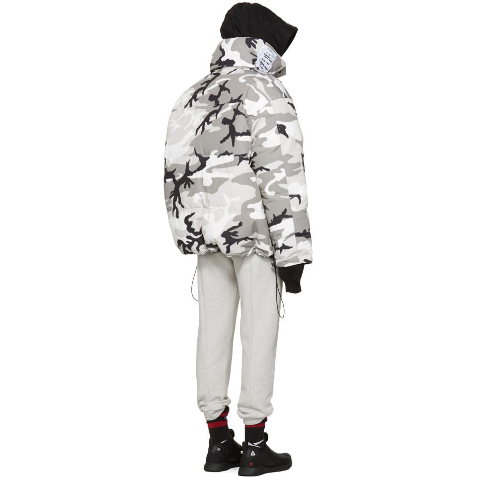 Vetements Reversible Grey Camouflage Canada Goose Edition Parka in Grey for  Men | Lyst Canada