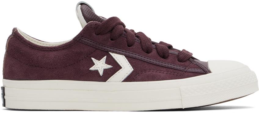 Burgundy Converse Converse All Star Ox Low Trainers Chuck