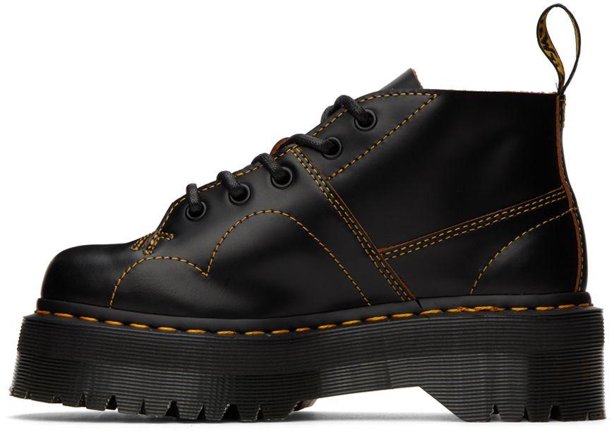 Dr. Martens Church Quad Boots in Black | Lyst