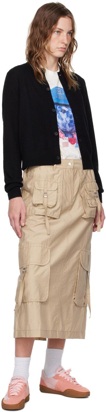 【関税込み】Acne Studios ベージュ カーゴ マキシスカート Acne Studios カーゴ マキシスカート ナチュラル | Lyst