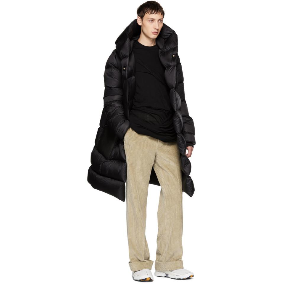 Rick Owens Hooded Down Jacket Cheap 