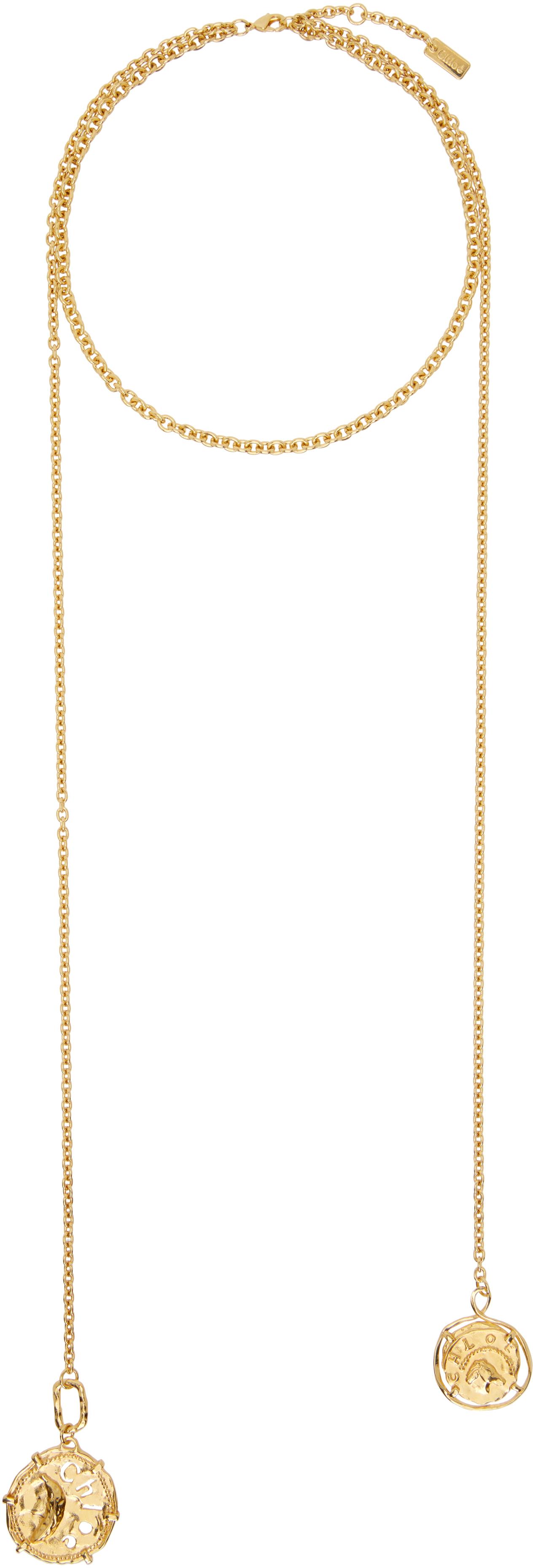 Collier Sautoir Chloé - Bijou De Marque - Occasion En Bon état (jamais Porté)