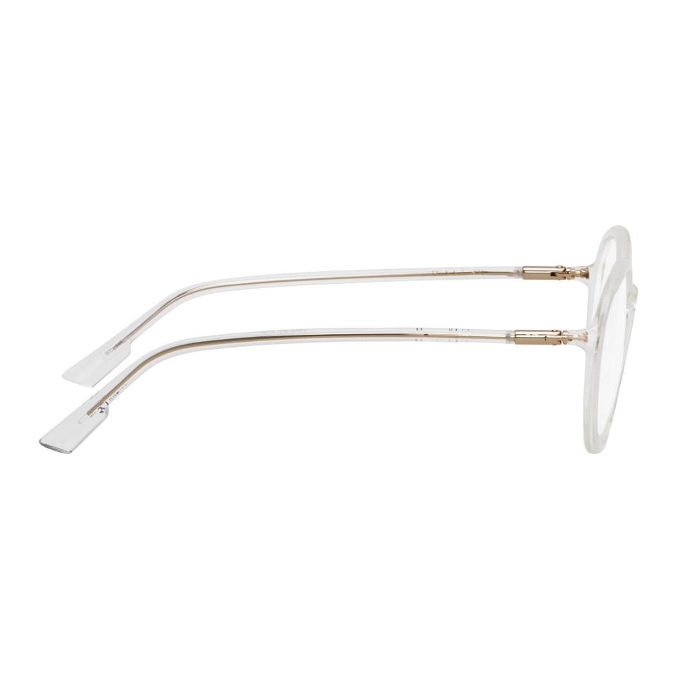 dior transparent sunglasses