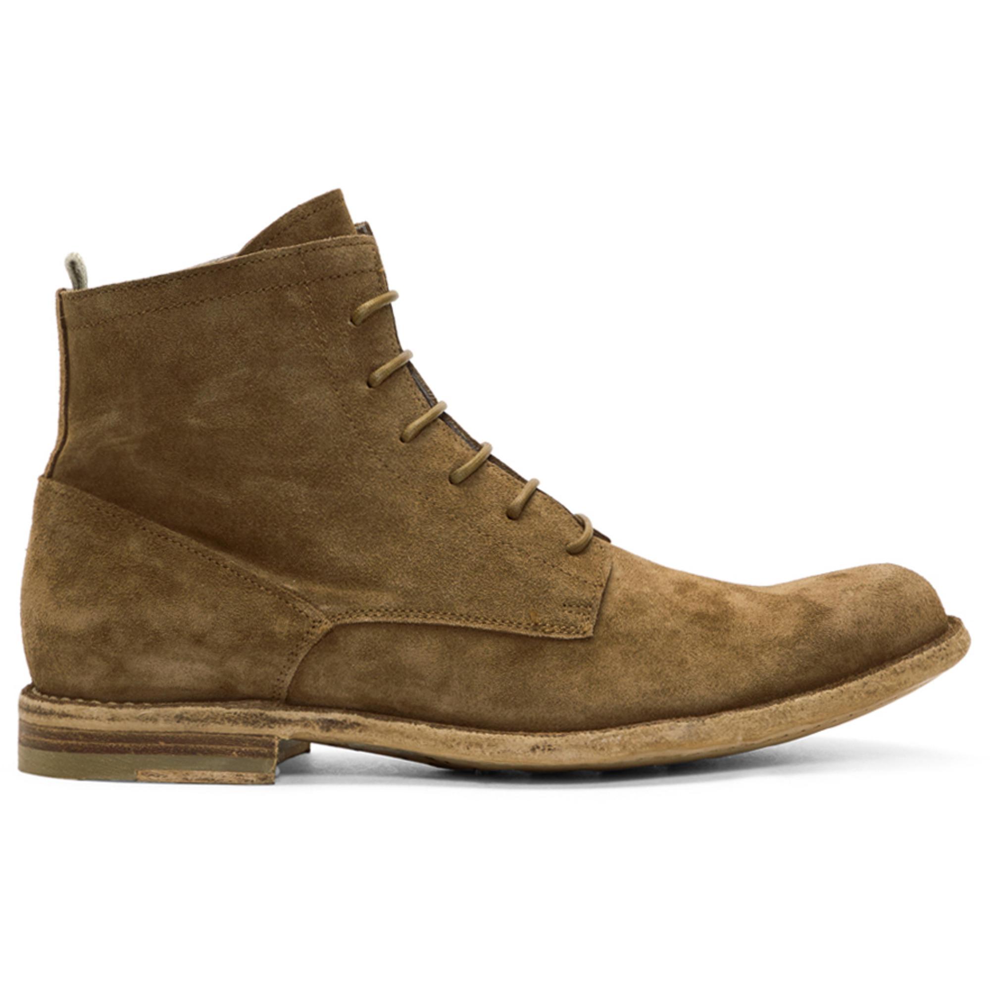 Lyst - Officine Creative Tan Suede Ideal 19 Boots in Brown for Men
