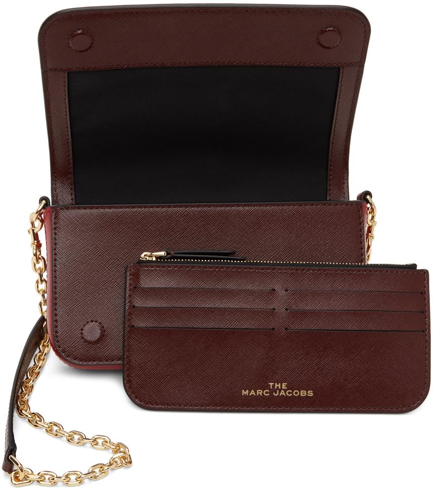 Marc Jacobs 'the Snapshot' Wallet On Chain Bag in Black