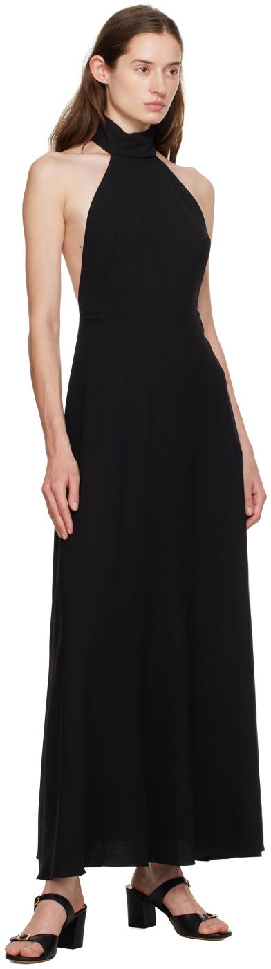 【関税込み】Matteau ブラック パネル マキシワンピース レディース Matteau カジュアル & サマーマキシワンピース