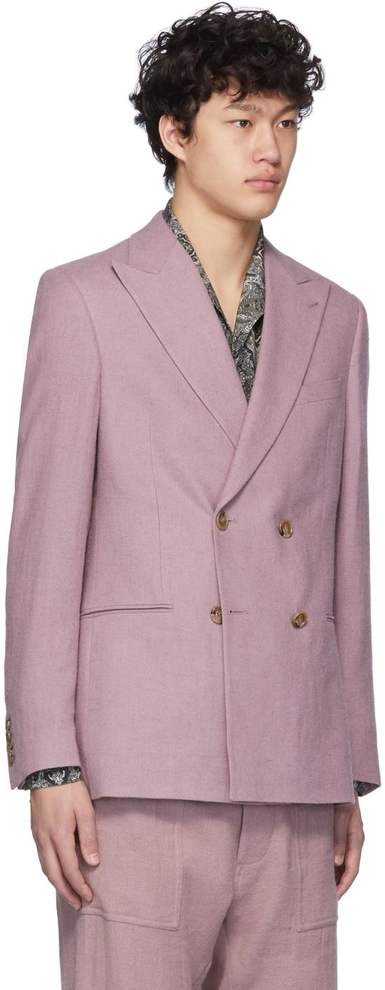 Nanushka Japanese Linen Malvin Blazer 