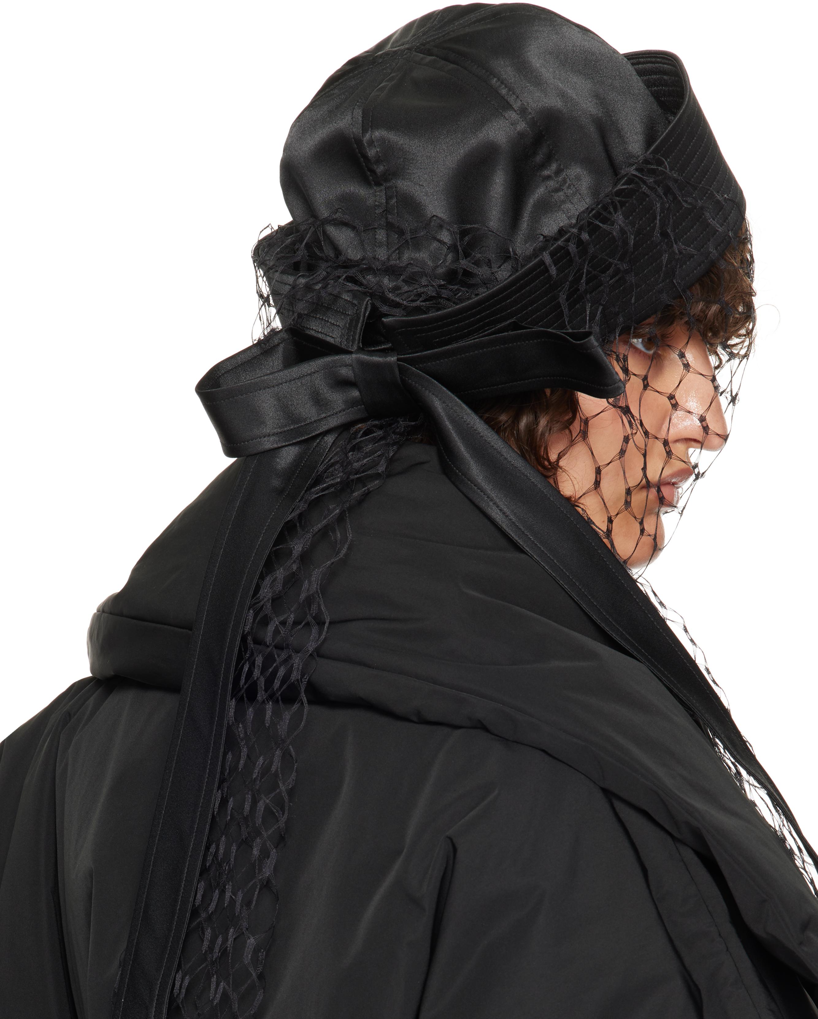 Vaquera Sailor 帽子 Vaquera Faux-Leather Sailor Hat - Black | Editorialist