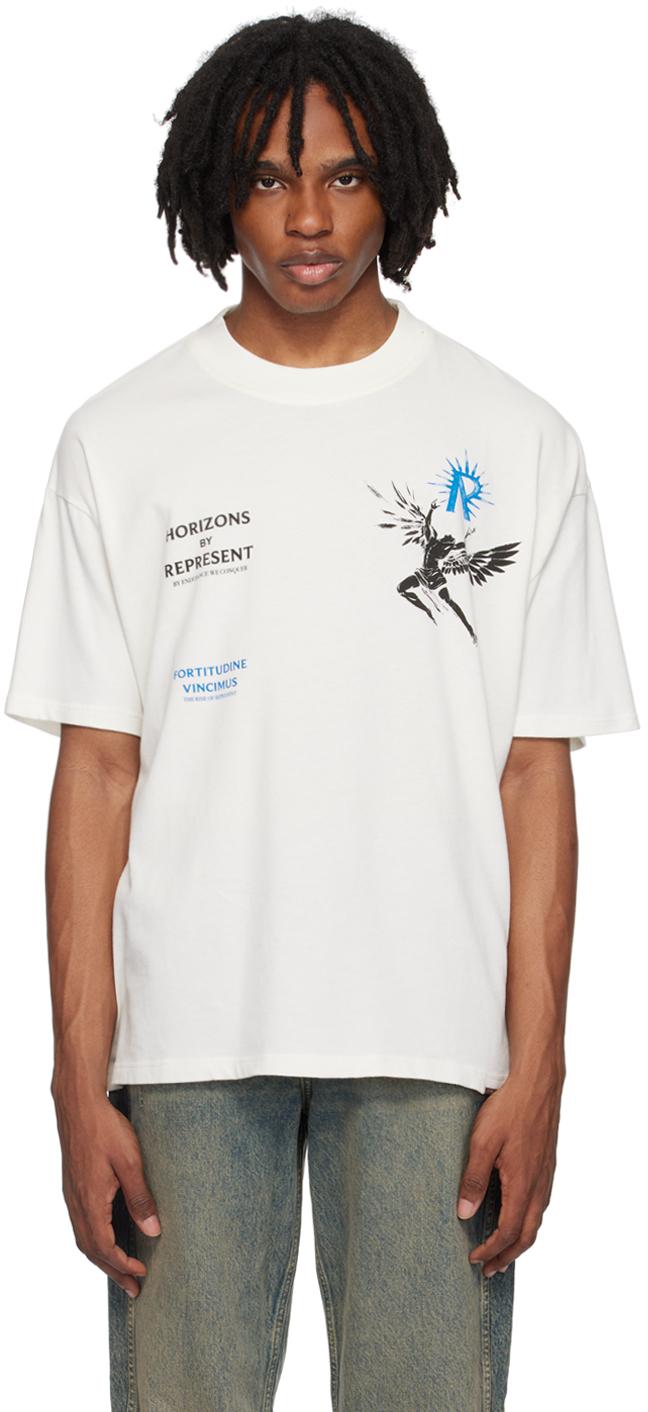 Sergio Tacchini メンズ ブラック ロゴ Tシャツ Tシャツ