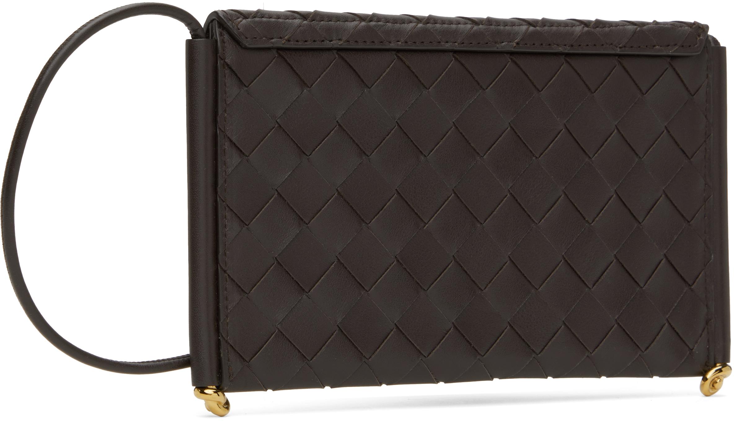 【BOTTEGA VENETA】ブラック Solstice スマホショルダー、人気 Bottega Veneta Solstice Phone Pouch Bag - Bergdorf Goodman