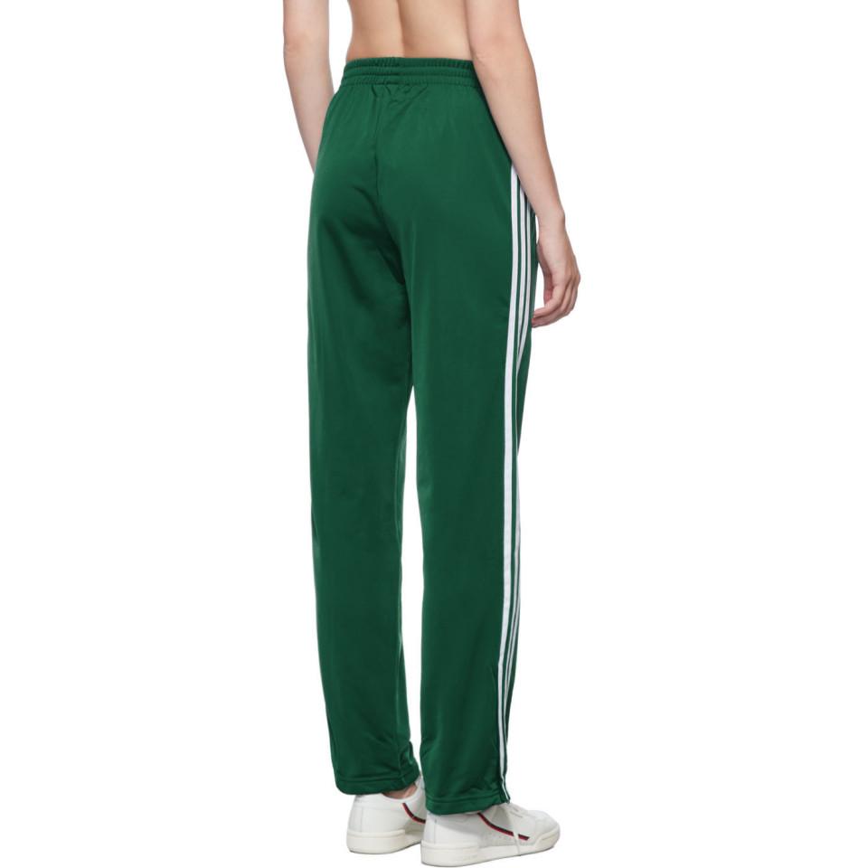 adidas Originals Green Firebird Track Pants | Lyst