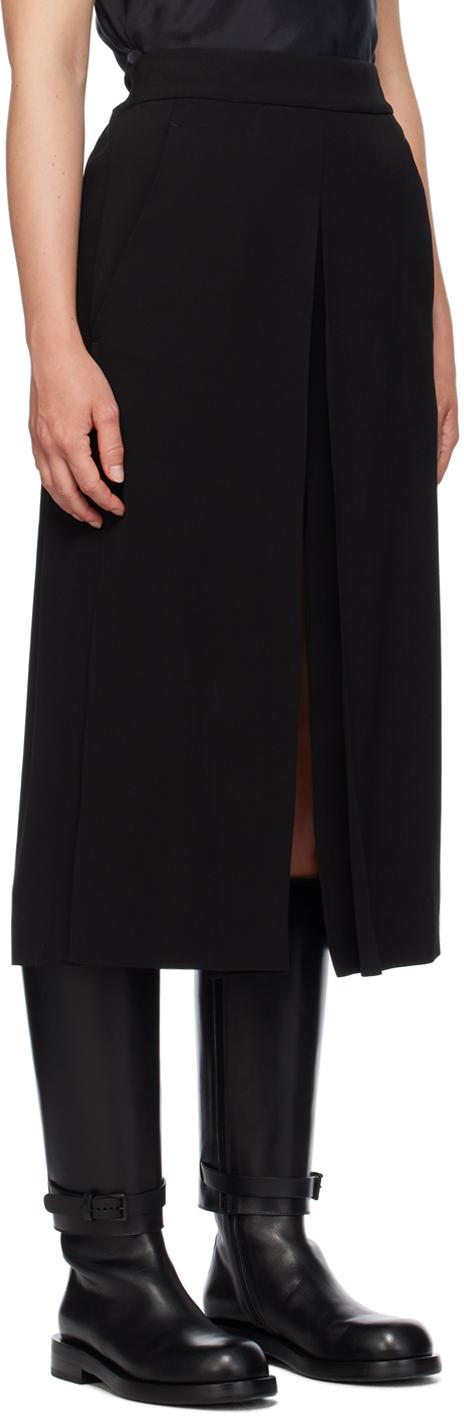 ANN DEMEULEMEESTER スカート　38 Ylva Midi Wrap Skirt – Ann Demeulemeester