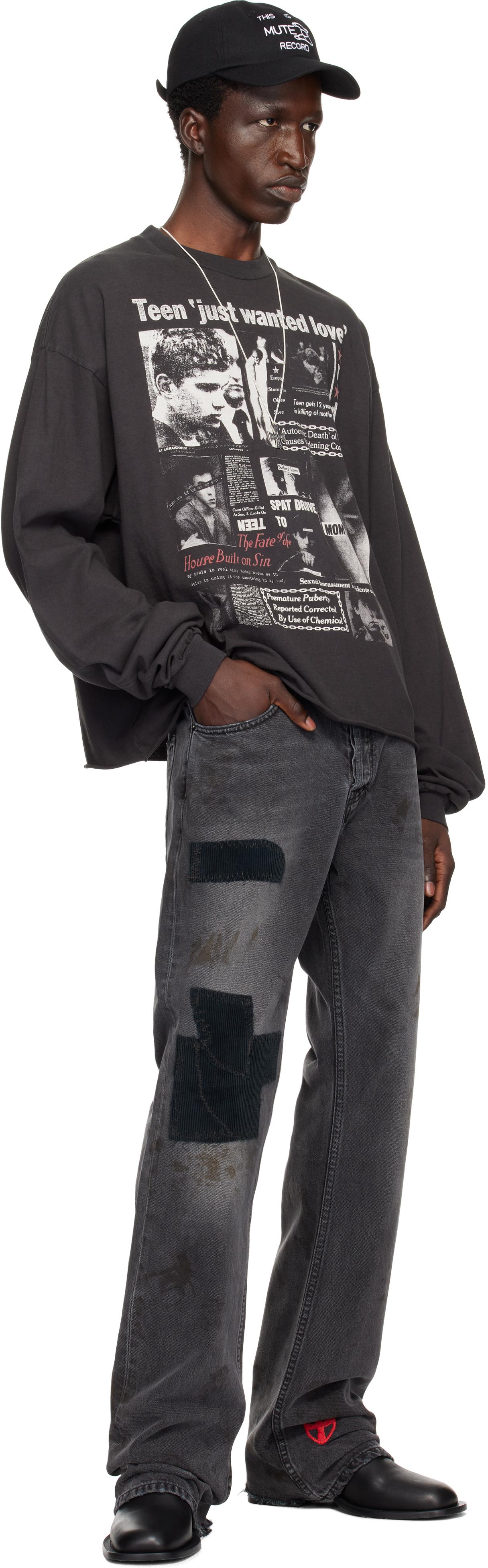 ls teens Enfants Riches Deprimes メンズ ブラック Teen Just Wanted Love Ls Tシャツ Tシャツ
