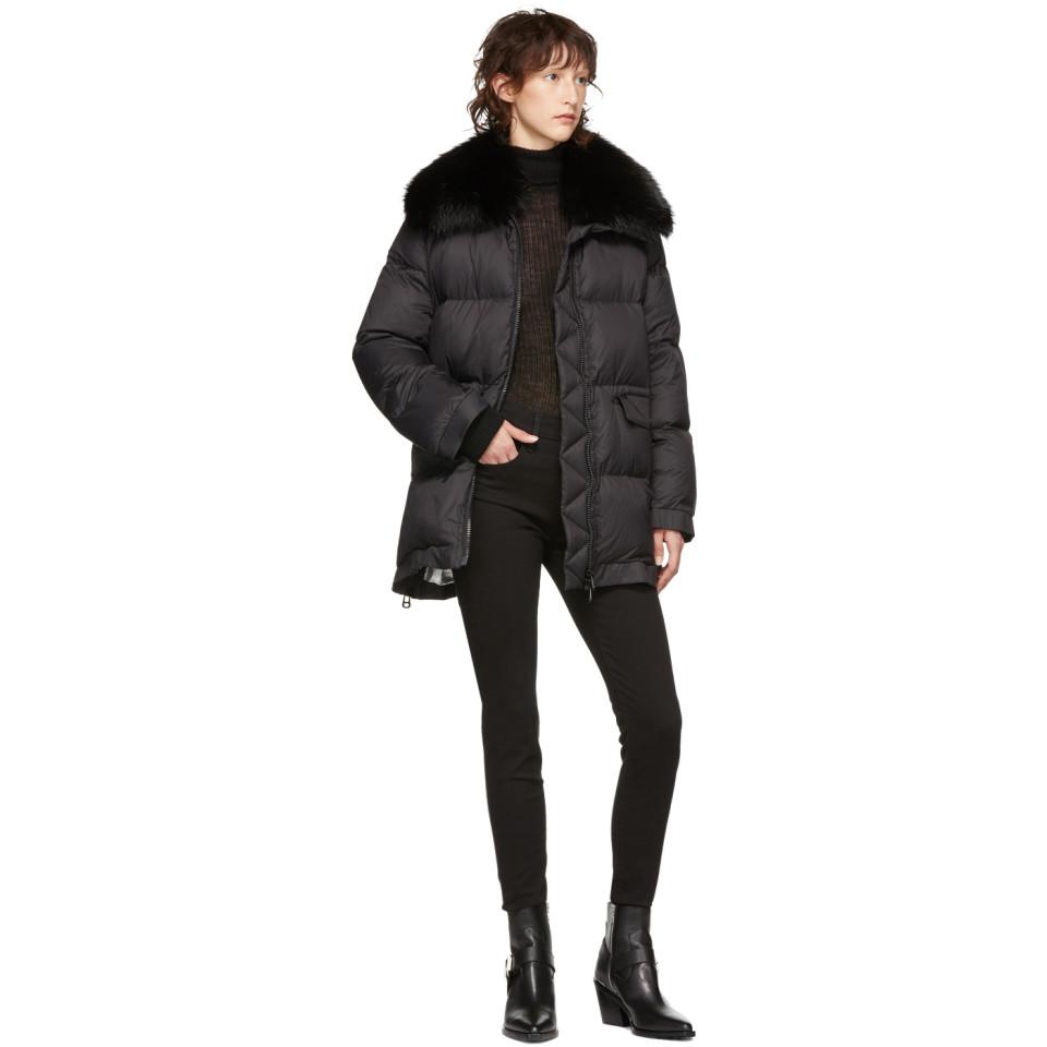 yves salomon down jacket