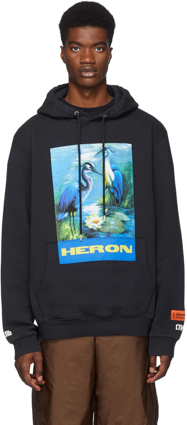 heron birds hoodie