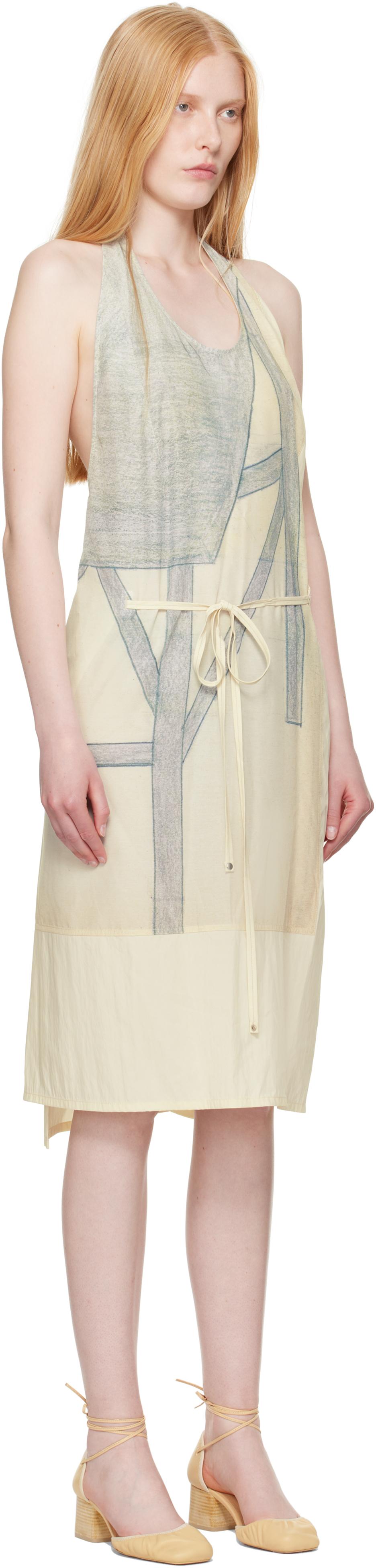 「LEMAIRE」シルク混 ミディ丈 ラップシャツワンピース LEMAIRE（ルメール）の「＜LEMAIRE（ルメール）＞ツイステッド