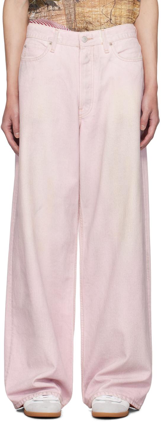 メンズ Acne Studios 1981m ルーズフィット ジーンズ ピンク | Lyst