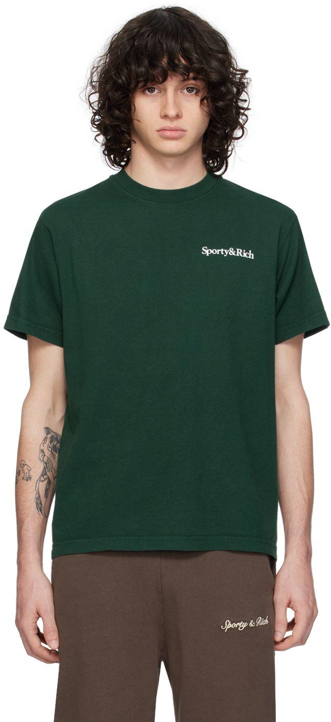 Sporty & Rich Green New Health T-shirt for Men | Lyst