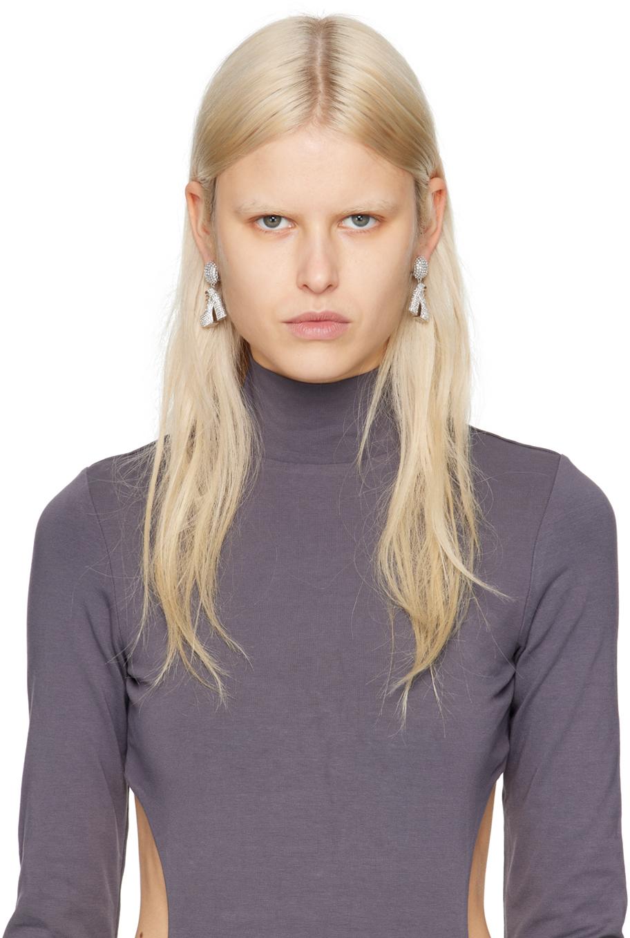 ★MARC JACOBS★シルバー Kiki Crystal Boots ピアス Marc Jacob Silver Kiki Crystal Boots Earrings | eBay