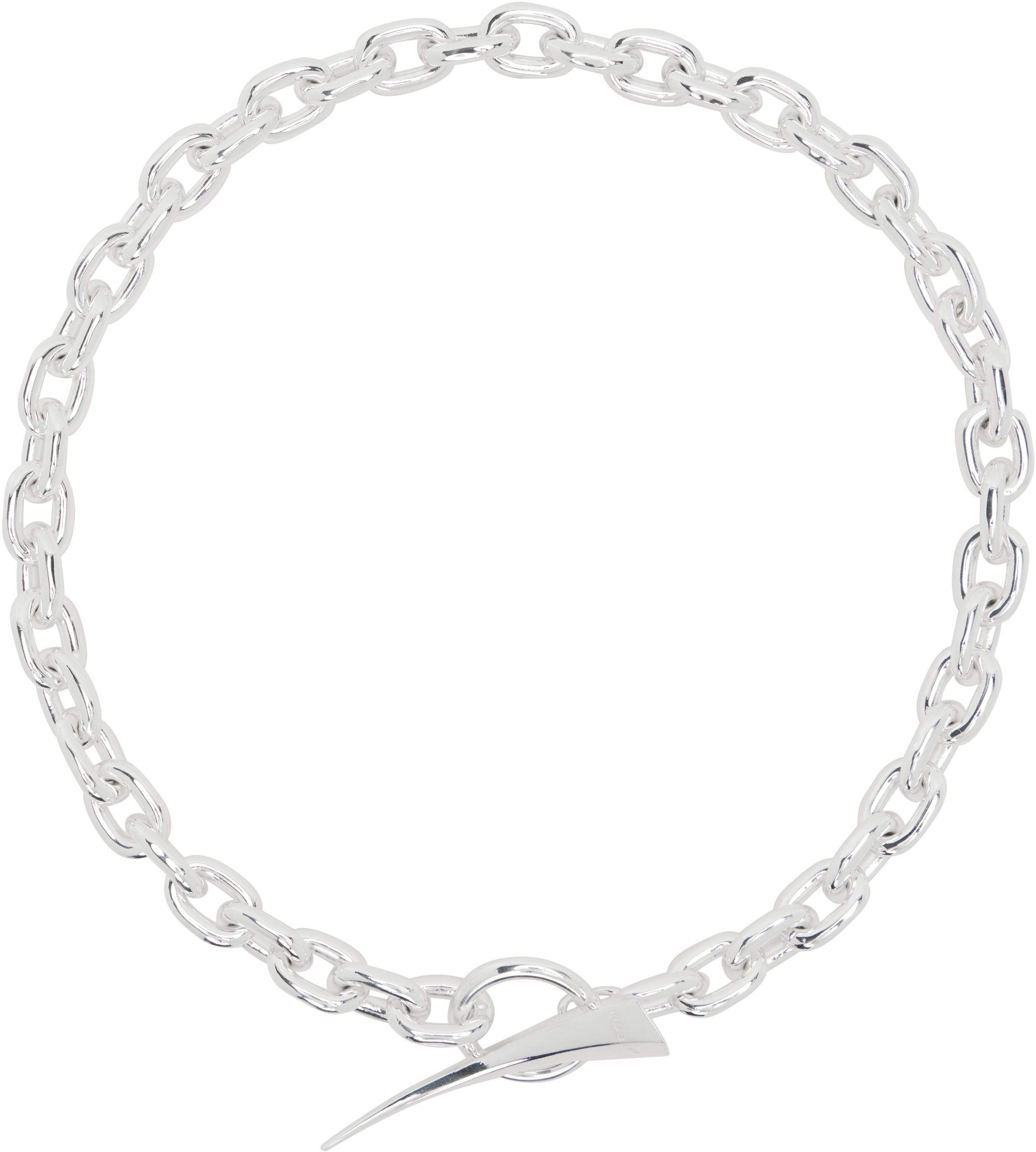 Jean Paul Gaultier シルバーチェーンネックレス 325 Jean Paul Gaultier シルバーチェーンネックレス 325 日本極東貿易