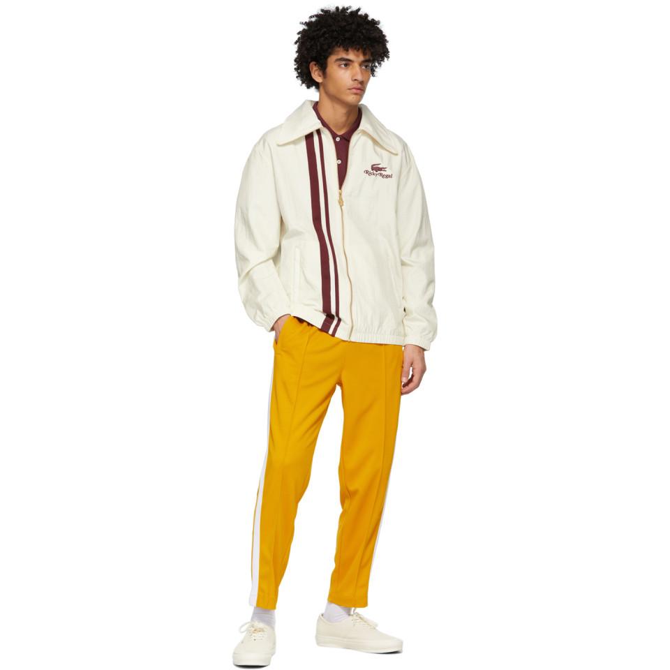 Lacoste Off-white Ricky Regal Edition Nylon Jacket for Men | Lyst