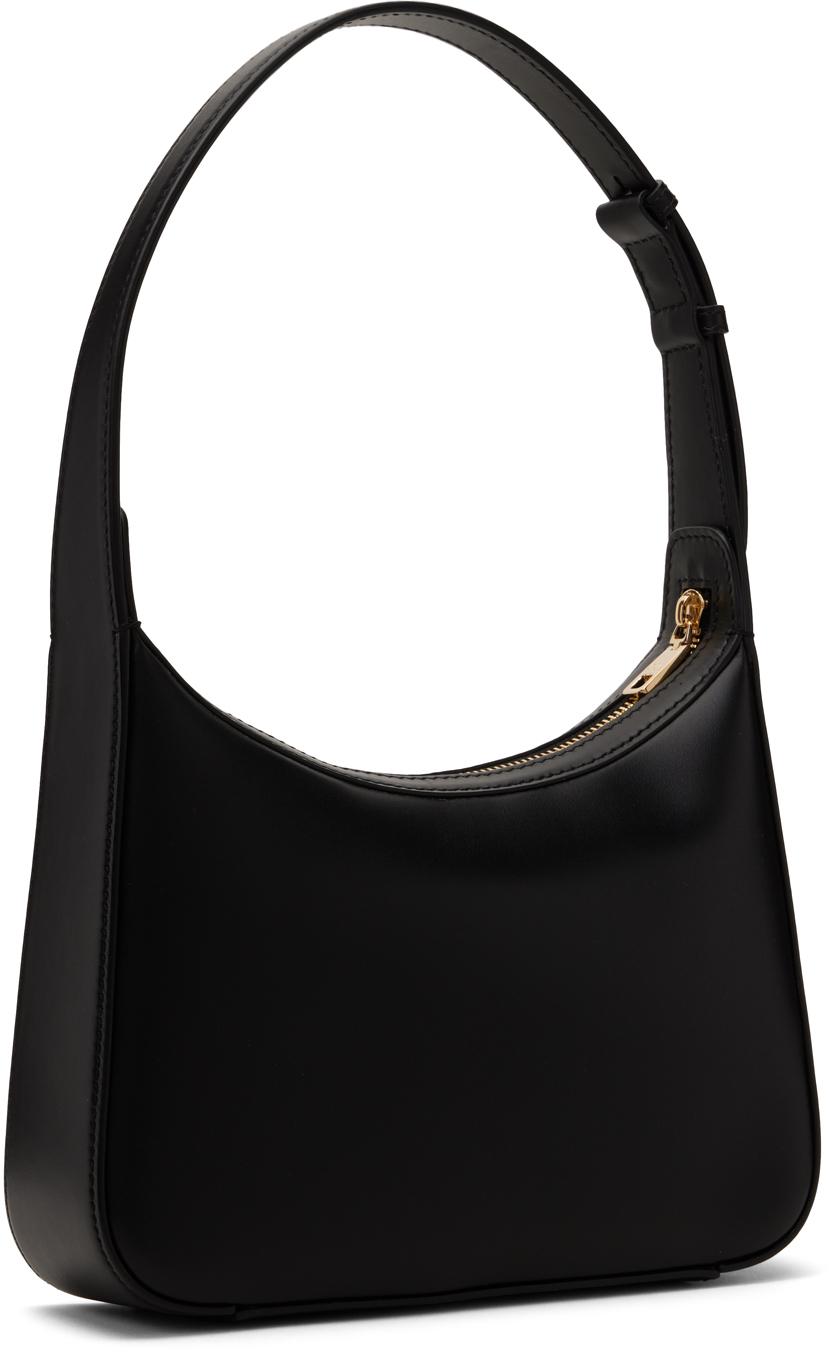 Dolce&Gabbana✨ショルダーバッグ オールレザー 黒 美品】DOLCE&GABBANA ショルダーバッグ メッセンジャー レザー 黒