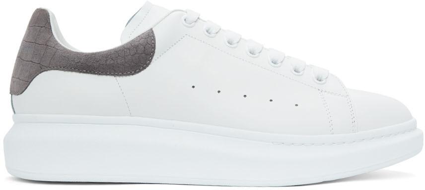 alexander mcqueen shoes grey suede