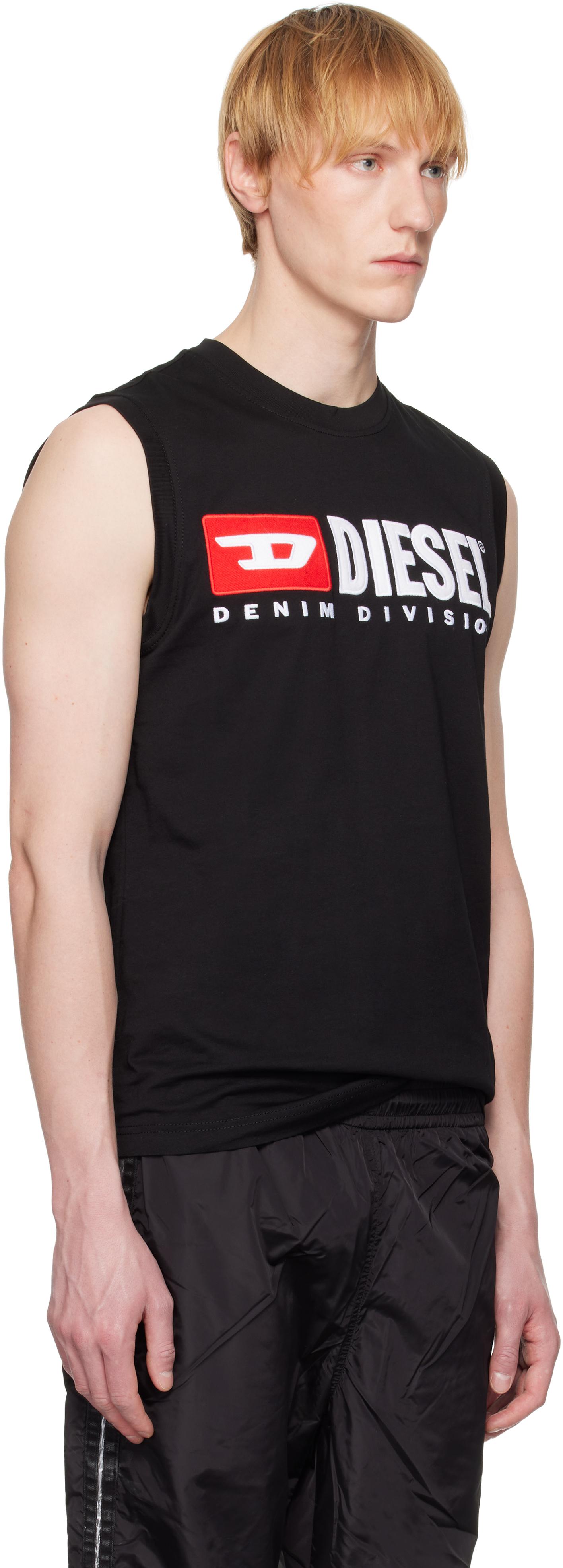 新品タグ付 DIESEL Isco ノースリーブTシャツ タンクトップ ブラック Diesel ディーゼル Isco ノースリーブTシャツ タンクトップ