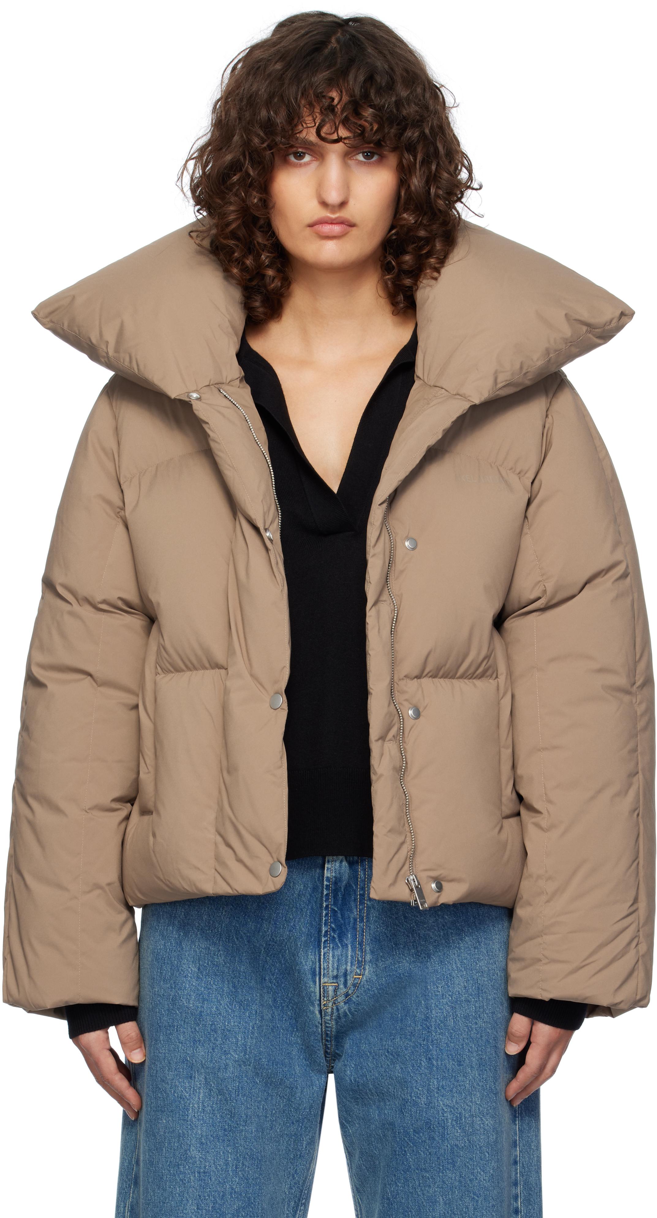 Axel Arigato Tan Mist Down Puffer Jacket in Blue Lyst UK