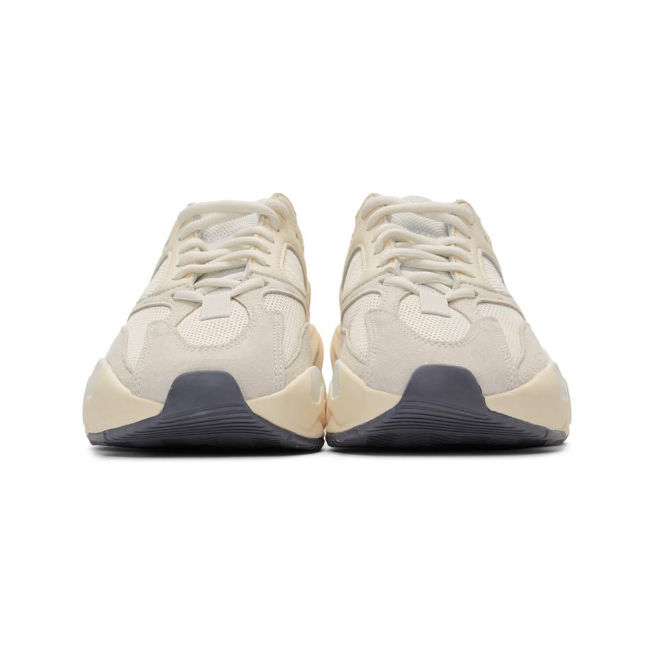 Yeezy Leather Off-white Boost 700 Sneakers for Men - Lyst
