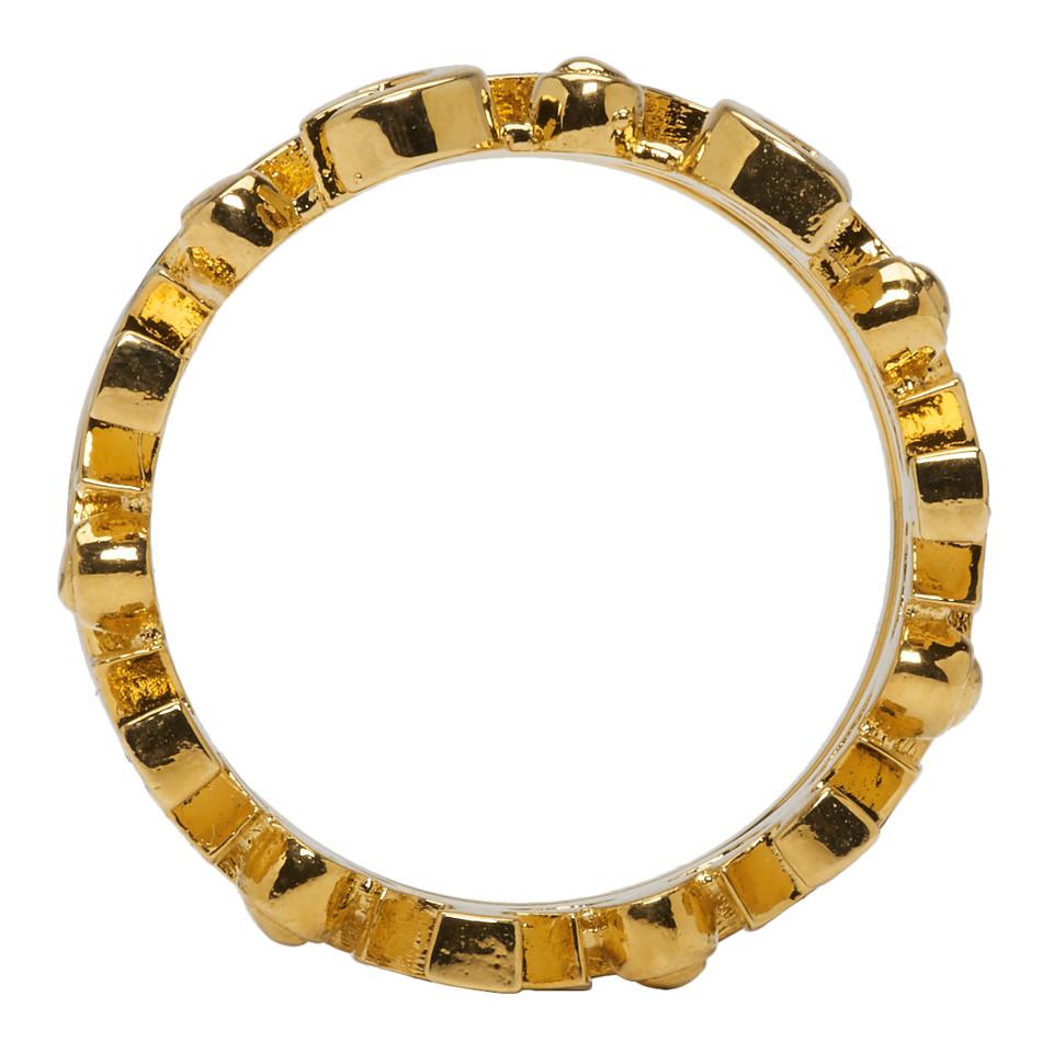 Dolce & Gabbana Authenticated Gold Plated Ring