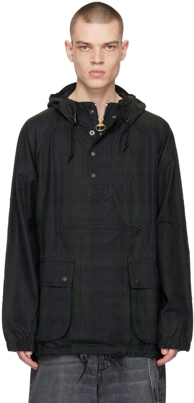 Barbour Overhead Smock Jacket in Black for Men Lyst