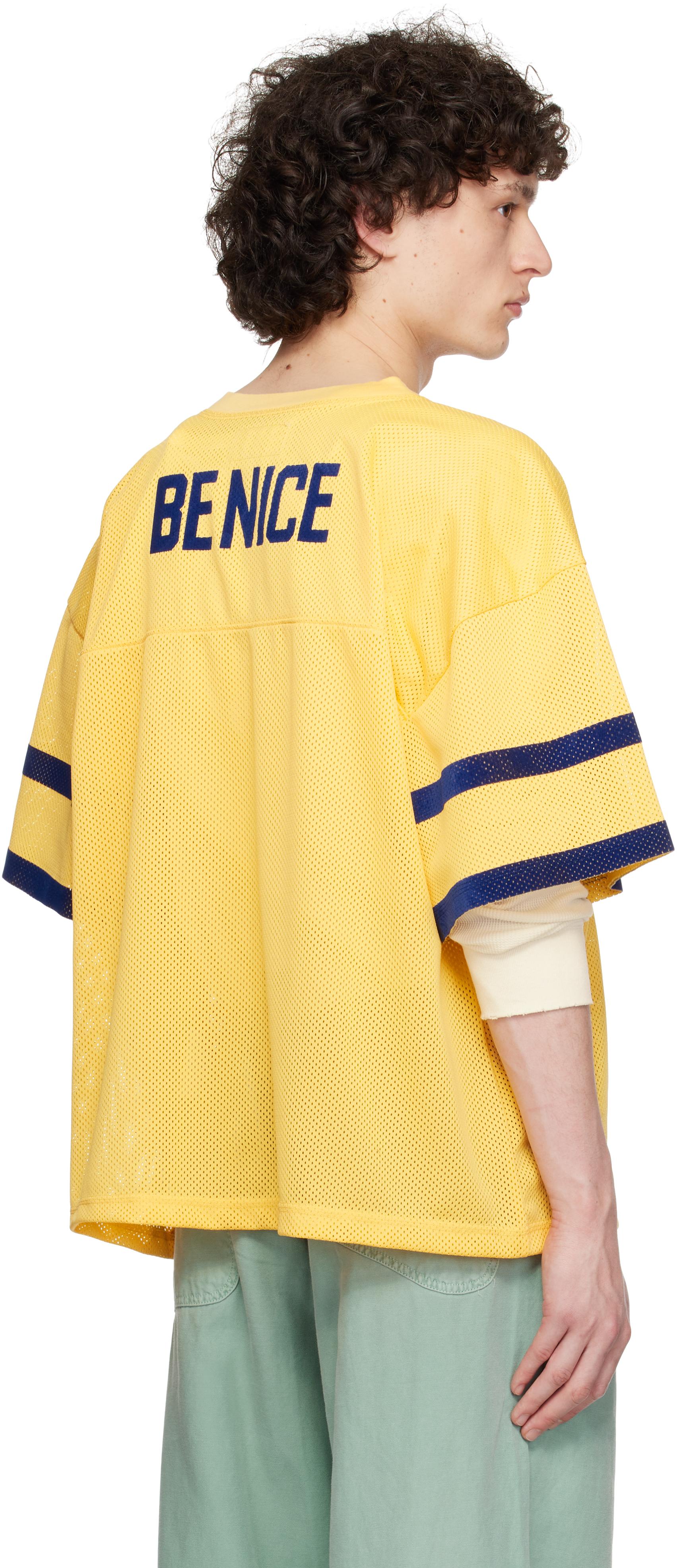 ERL 'Venice 76' Football Jersey in Yellow for Men | Lyst
