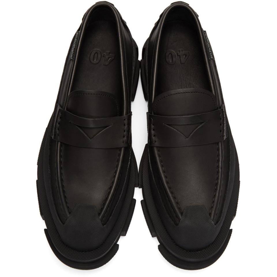 BOTH Paris Leather Black Gao Loafers for Men | Lyst
