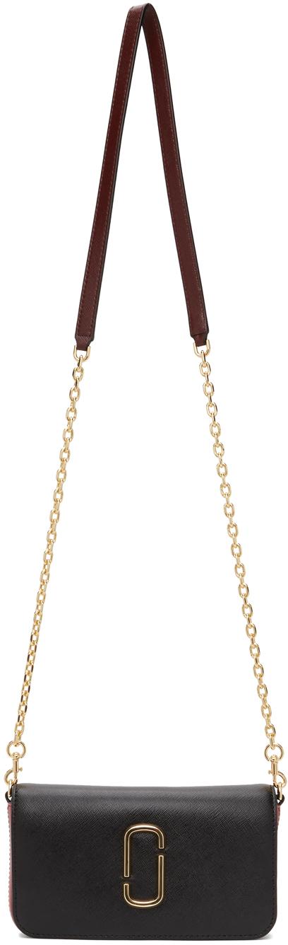 Marc Jacobs 'the Snapshot' Wallet On Chain Bag in Black | Lyst