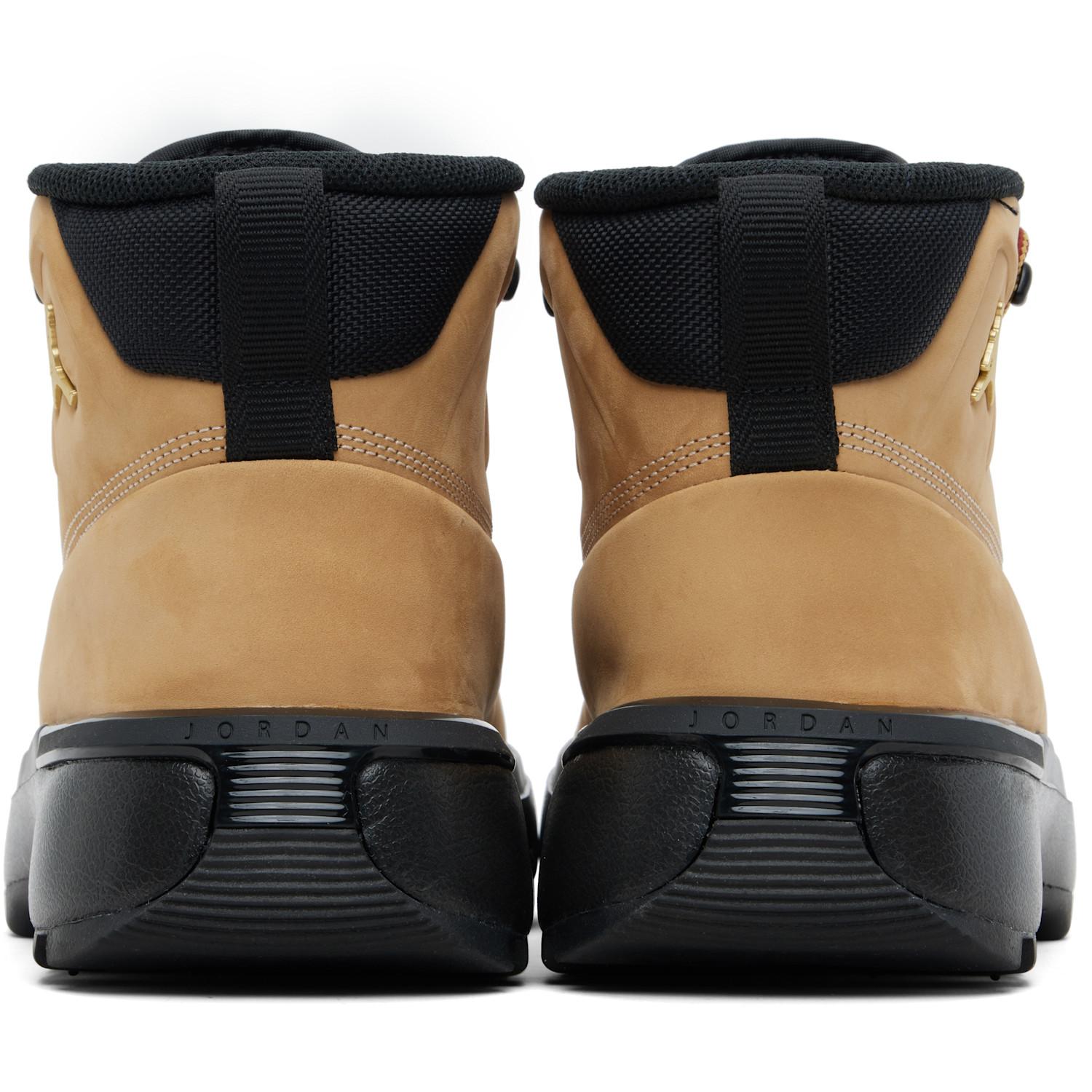 Nike Men\'s Black and Tan High-Top Boots NIKE INC Jordan 9 Retro Men main image 4