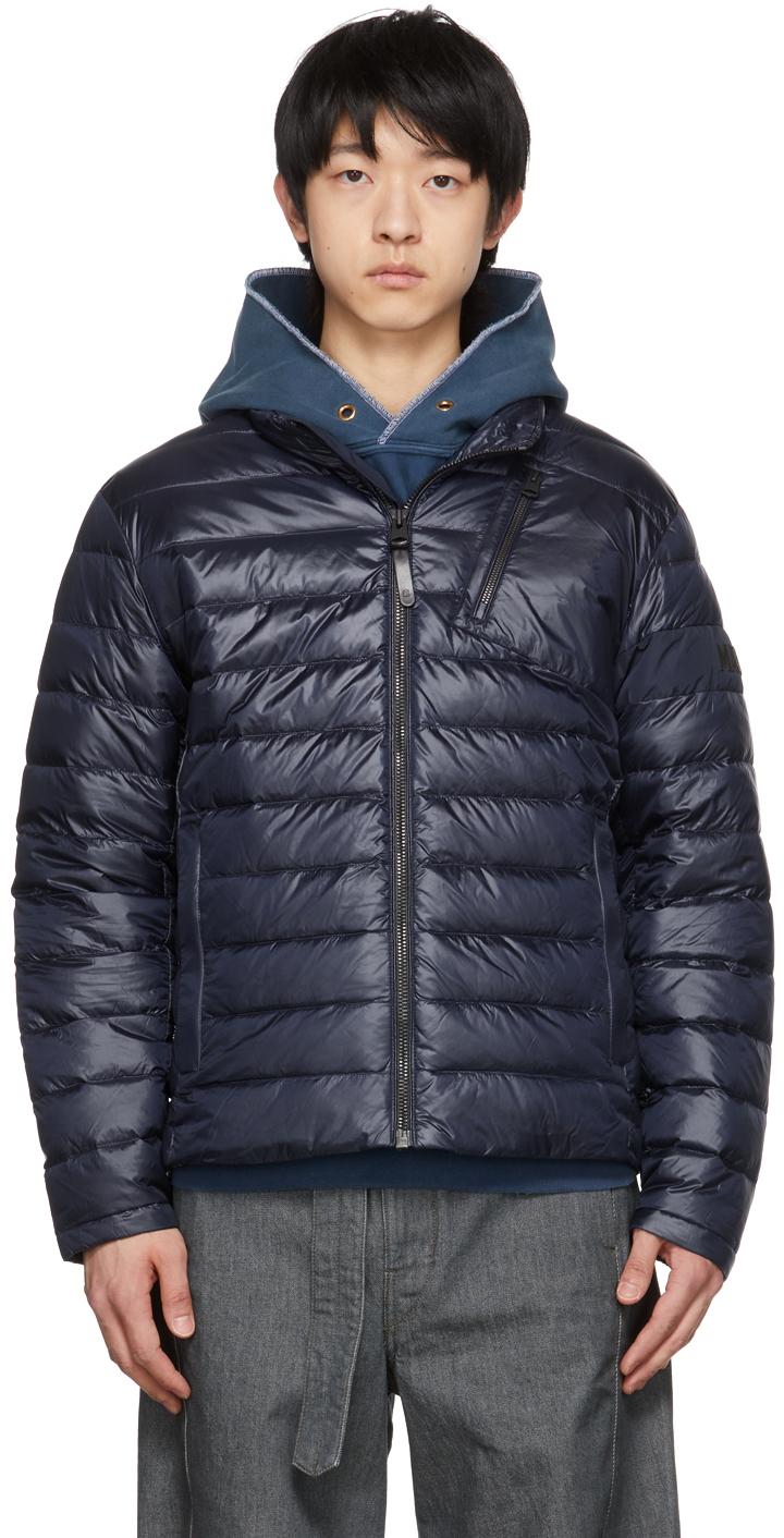 Mackage Synthetic Luis Down Jacket in Navy (Blue) for Men - Lyst