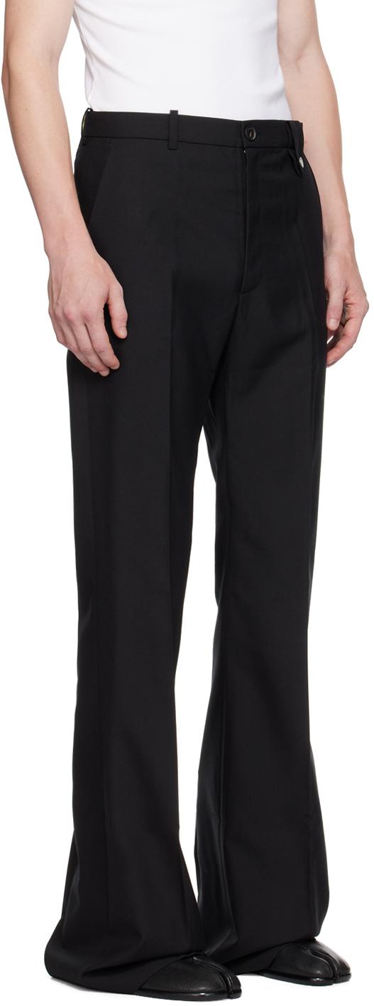 Egonlab フレアパンツ 22AW EGONLAB(エゴンラボ) フレアデニムパンツ ブラック サイズ M