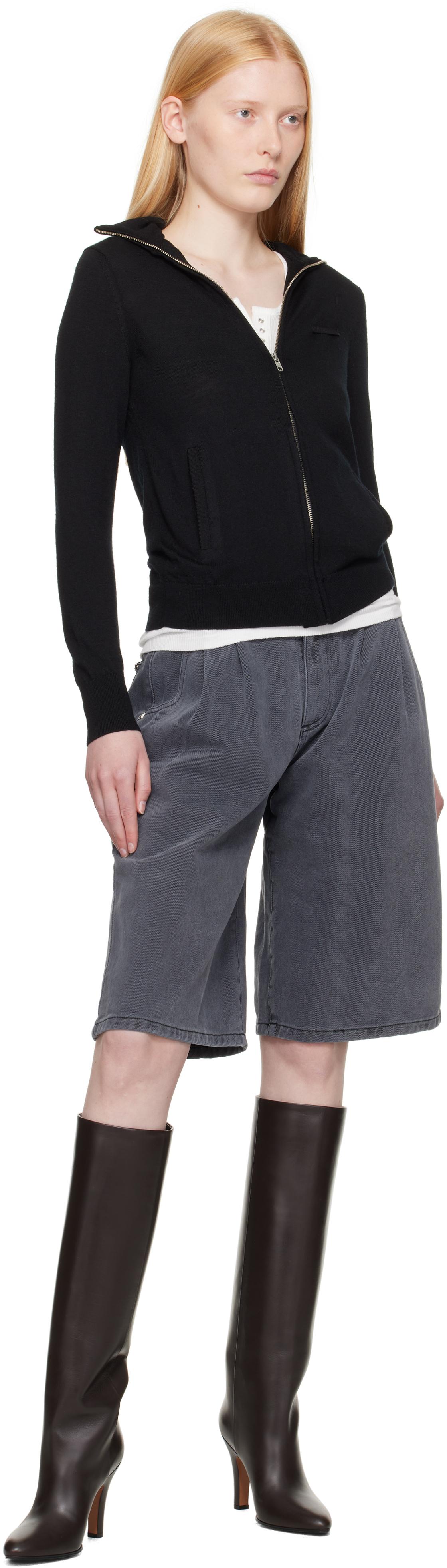 【関税込み】mfpen グレー Flower Rivet デニムショートパンツ mfpen グレー Flower Rivet デニムショートパンツ ブラック | Lyst