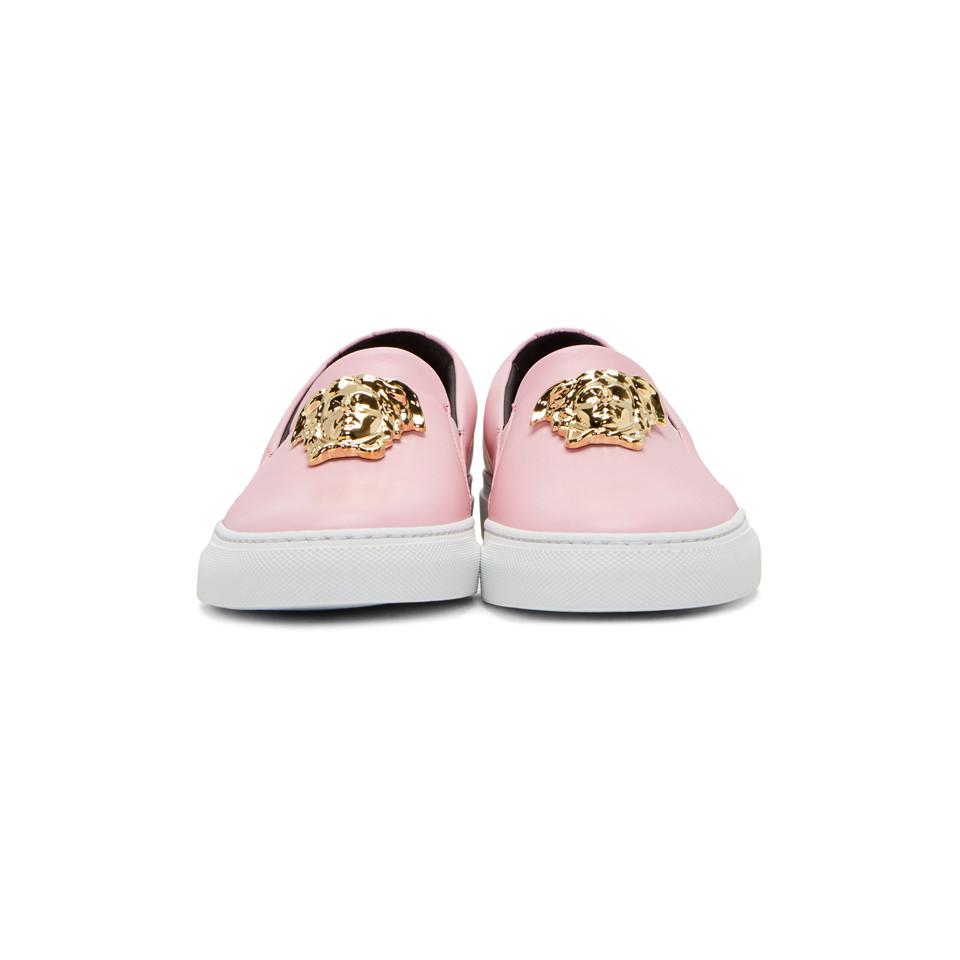 versace medusa slip on