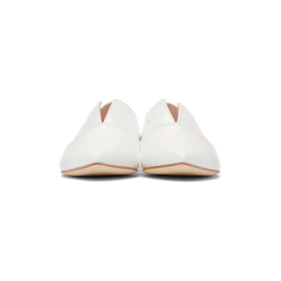 Repetto Leather Louis in White - Lyst