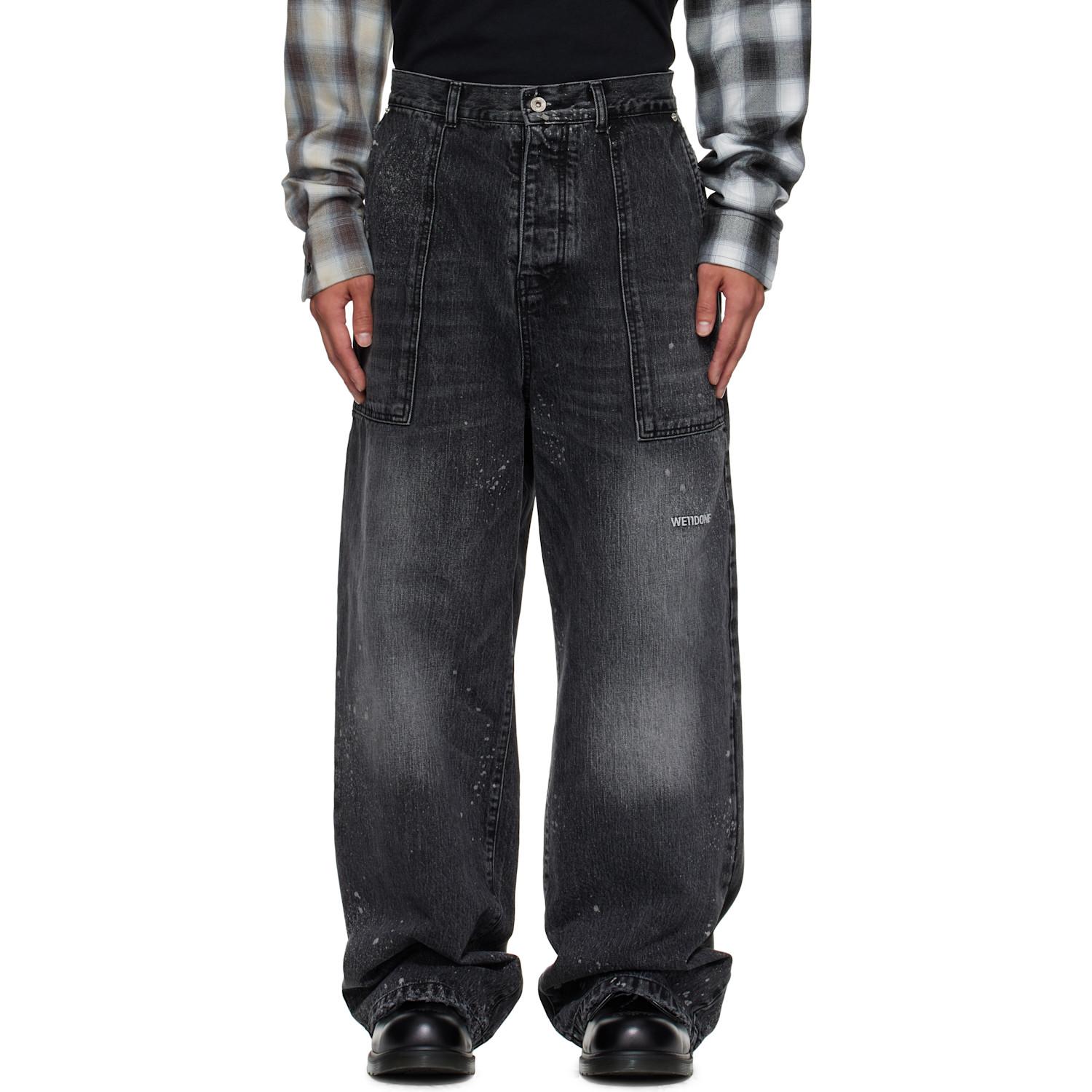 we11done-BLACK-Distressed-